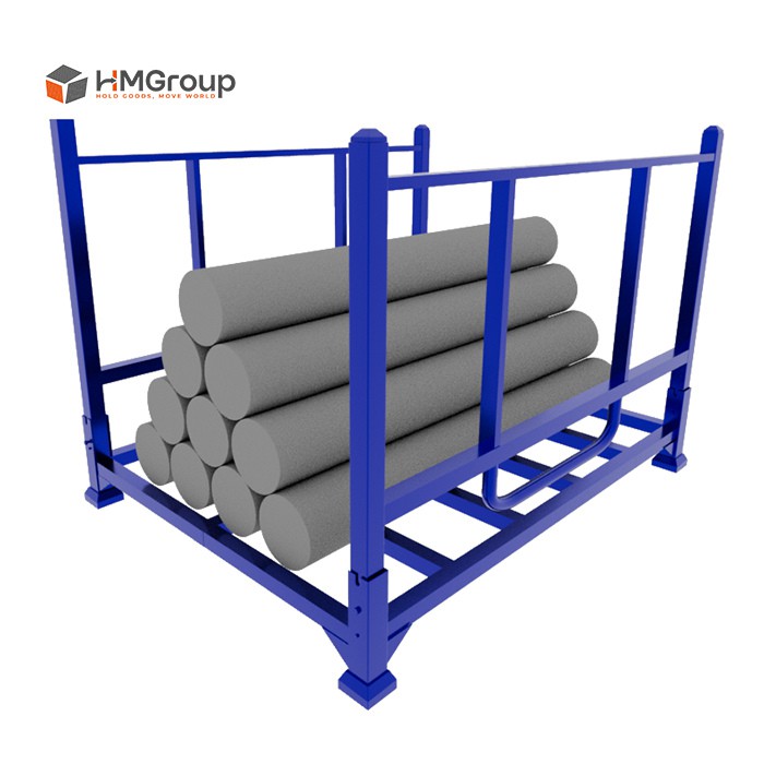 Úložný stojan na rolky látky