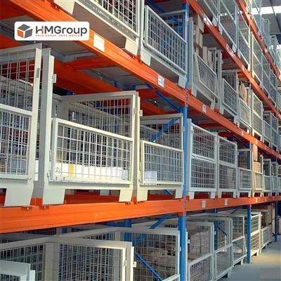 Sieťová skladovacia paleta Euro Cage